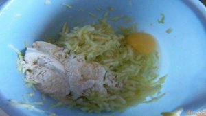 Кабачковые корзиночки с куриным филе