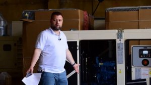 Обзор и запуск дизельного генератора Hertz HG33BC в кожухе