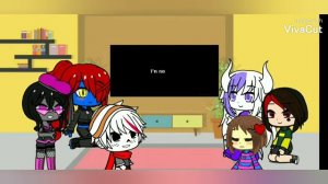 Реакция Андертейл на меме про чару❤️