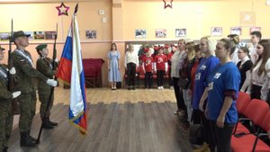 Парту Героя СВО открыли в школе «Вектор»