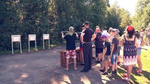 Зарядка со стражем порядка в ДОЛ Волынь Новгородская область (14.08.2017).mp4