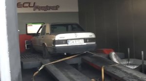 Mercedes Benz w201 2.0 Diesel om601 Turbo Dyno Run