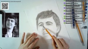 Как нарисовать Сергея Бодрова  карандашом поэтапно (СТРИМ) / How to draw Sergey Bodrov (Live)