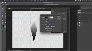 Photoshop Create diamond gradient pattern design tutorial