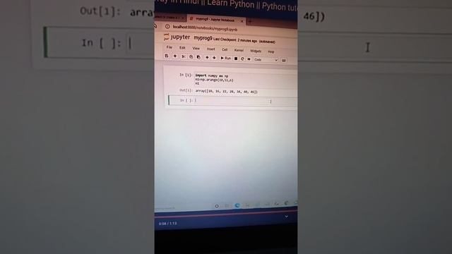 Python Numpy array || Learn Python || Python tutorial for beginners in Bengali.