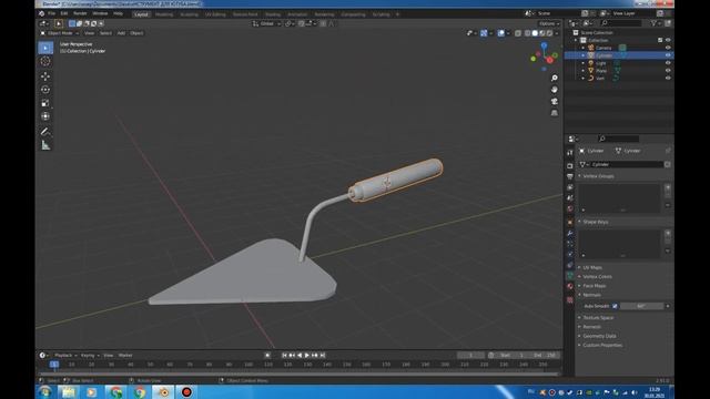 Блендер 2.91.0 создаём мастерок смотреть онлайн