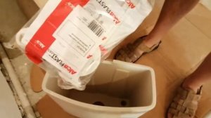 Распаковка - Унитаз напольный Керамин Толедо дуал