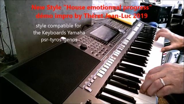 Style "House émotionnal Progress" for Yamaha Psr Sx 900 DEMO LIVE 2019 смотреть онлайн