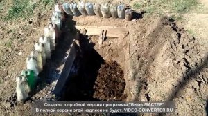 3.Парник утопленный в землю в несколько раз эффективнее надземного.