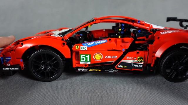 LEGO TECHNIC 42125 - FERRARI 488 GTE AF CORSE #51 - RECENZJA смотреть онлайн