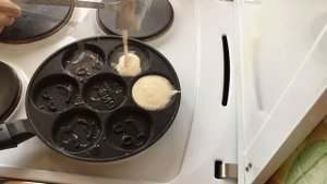 Оладьи на молоке.