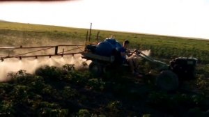 Самодельный опрыскиватель к мотоблоку