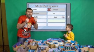 Амонг Ас лабиринт для хомяка / Построили огромную карту  из картона  DIY