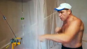 Тренировка реакции в боксе.