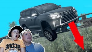 УТОПИЛИ Мотоцикл КОЛЯНА, а Лексус ТЮ-ТЮ в Mudrunner