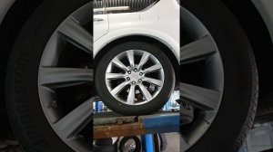 Infiniti QX56 Z62 выставляем уровень пневмы после замены компрессора