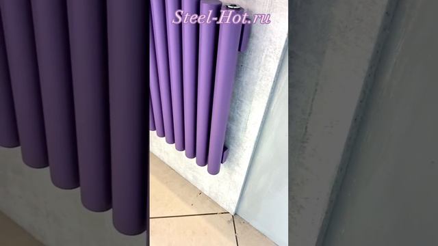 Трубчатый вертикальный радиатор STEEL HOT V 42 #дизайнерскиерадиаторы