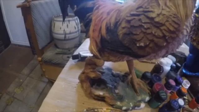 Реставрация садовых фигур своими руками Часть1
