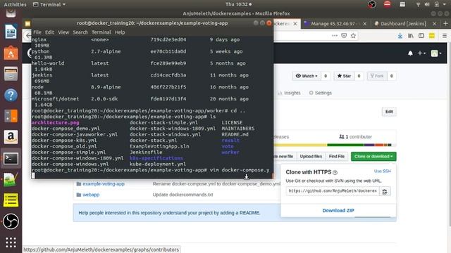 Docker volumes,compose files,Swarm смотреть онлайн