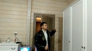 Дом в 100 м2 из клееного бруса 200 мм