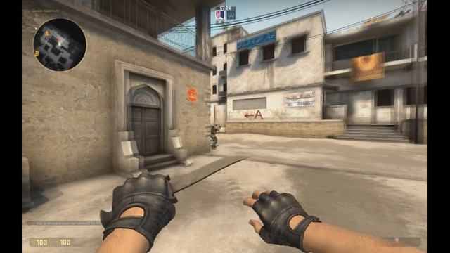 ПРОСТРЕЛ через SMOKE на DUST 2 | CS:GO смотреть онлайн