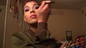 random pick makeup challenge // Cyan Kellis