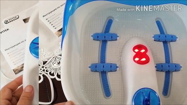 Гидромассажная ВАННОЧКА для ног ?СТОИТ ли ПОКУПАТЬ ? VITEK -VT -1798 ? смотреть онлайн