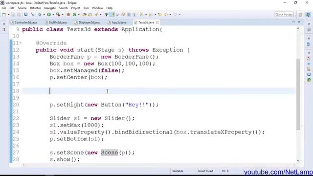 JavaFX BONUS - SubScene basics смотреть онлайн