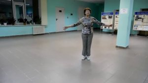 Русский лирический танец. Показ фигур