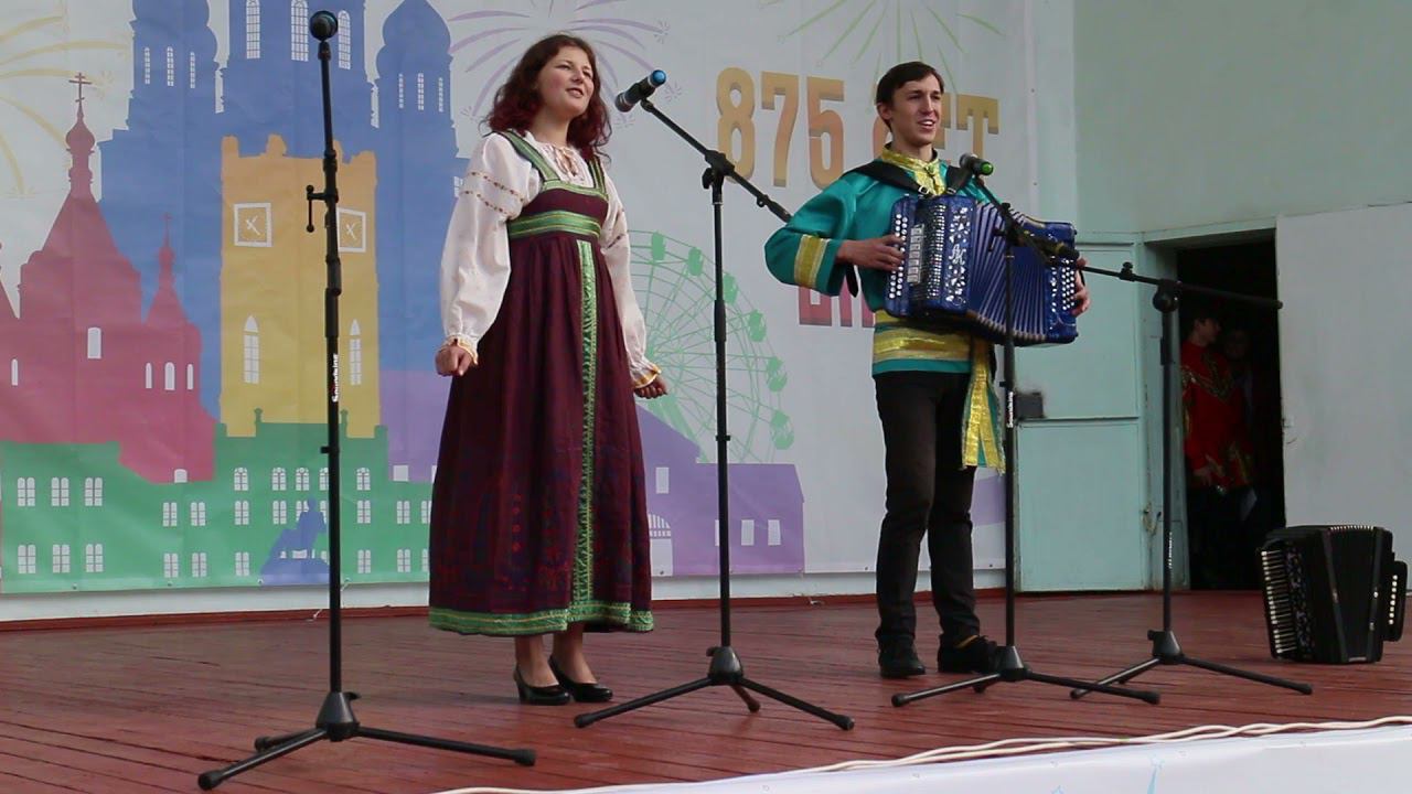 Антон Карасёв (гармонь, вокал) и Мария Чубуткина (вокал) - наши молодые исполнители смотреть онлайн