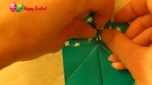 Easter diy - Origami Egg Cup Holder  - Creative diy projects