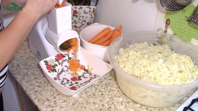 Квашеная капуста просто - 7 дач смотреть онлайн