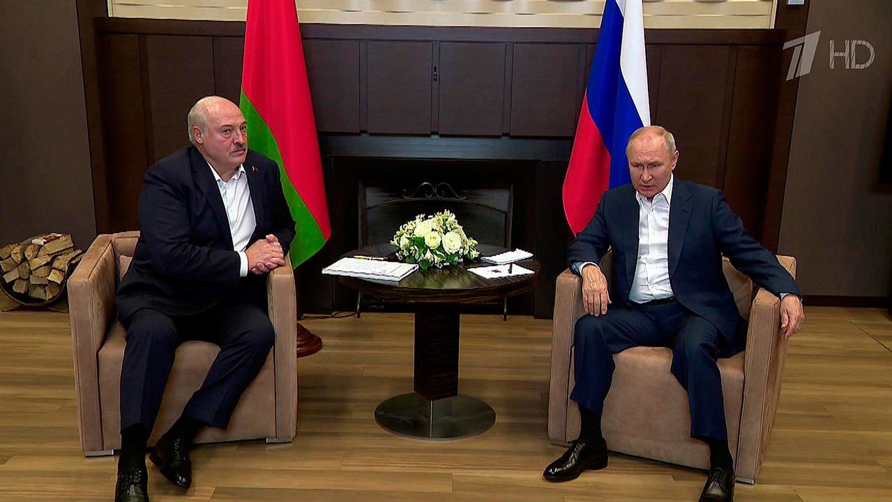 Большие переговоры: в Сочи встретились президенты России и Белоруссии