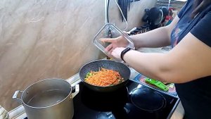 Гречневые спагетти с овощами! Быстро, просто, вкусно - берите на заметку!
