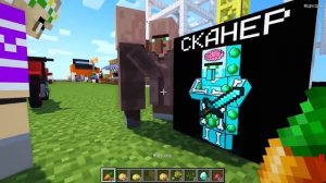 Майнкрафт но Девушка Как узнать что скрывает Житель Челлендж НУБ И ПРО ВИДЕО ТРОЛЛИНГ MINECRAFT PTI