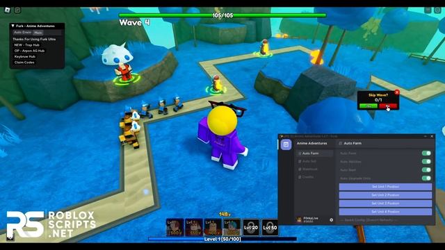 [UPDATE 6] ROBLOX Anime Adventures Hack Script GUI | Auto Farm | Dupe + Summons Hack | Pastebin 202 смотреть онлайн