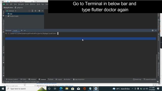 Solutions for Flutter after installing  Git, VS code, Flutter, Android Studio, , Visual Studio