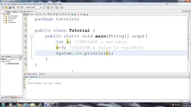 Beginning Java Tutorial: 7 Declaring Variables and Assigning Values смотреть онлайн