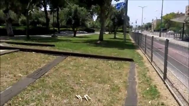 Улица Иерушалаим  Кирьят Ям часть1. Израиль.Kiryat-Yam. Israel.