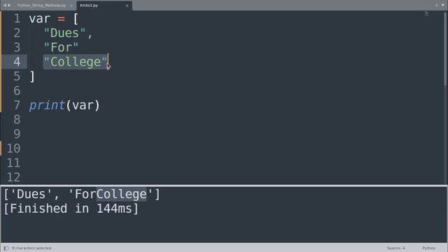 Complacent Comma Placement | Tricks 1 | Python Trick | Python | CodeWithRonny