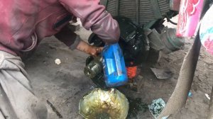 Ступица заднего колеса грузовика.
