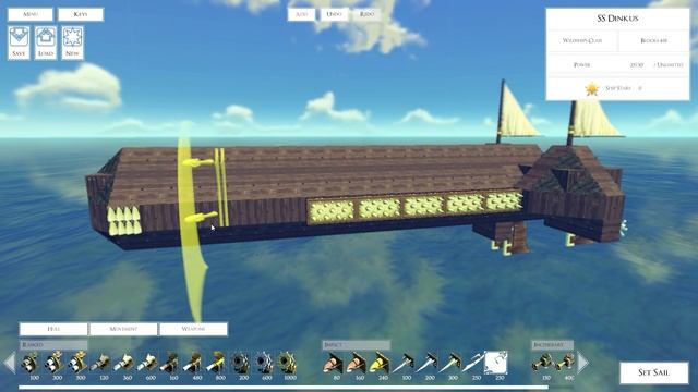 The Last Leviathan Gameplay - One Rock Hard Ship! - The Last Leviathan Building & Funny Moments смотреть онлайн