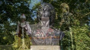 День города Палдиски - открытие памятной доски и бюста Салавату Юлаеву.