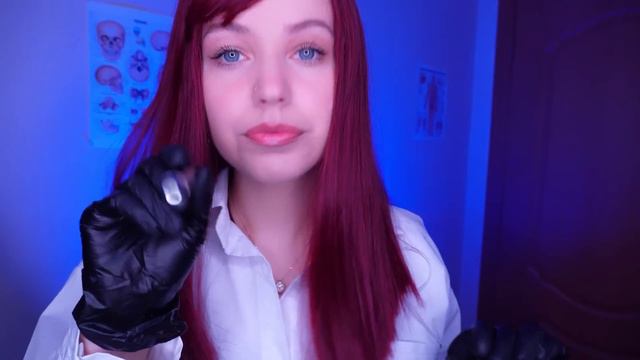 АСМР медицинский осмотр. 3 врача: невролог, окулист, лор смотреть онлайн