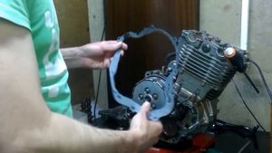 Меняем цепь ГРМ на Suzuki Djebel 250