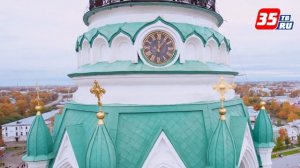 Ансамбль звонарей колокольни Софийского собора выступил на фестивале «Кружева» в Вологде