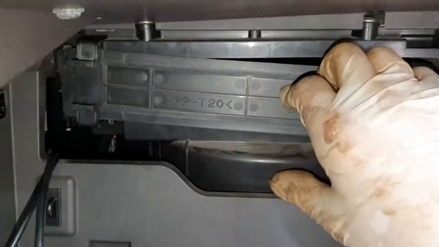 Замена фильтра салона Хендай соната нф 2008 рестайлинг. смотреть онлайн