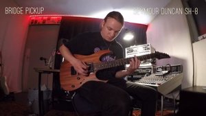 PICKUP COMPARISON - Ibanez INF vs. Seymour Duncan Sentient / SH-8 Invader