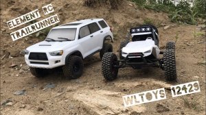Wltoys 12429 vs Element RC Enduro Trailrunner - битва на бездорожье!? | 6000 руб. vs 30 000 руб.?