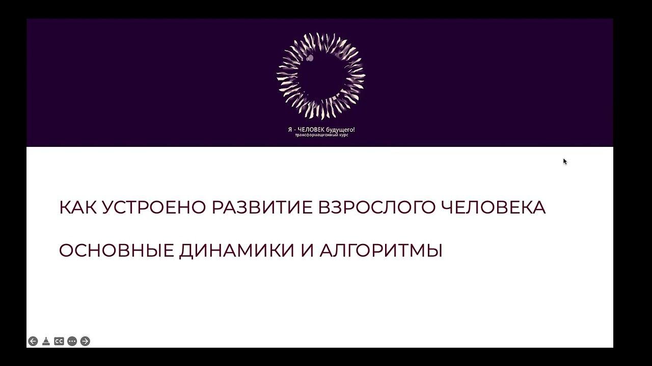 Как устроено развитие взрослого человека.